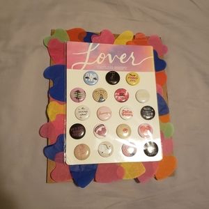 Taylor Swift Accessories - Taylor Swift RARE Lover Album 19 Pin Set Taylor Swift Accessories - Taylor Swift RARE Lover Album 19 Pin Set